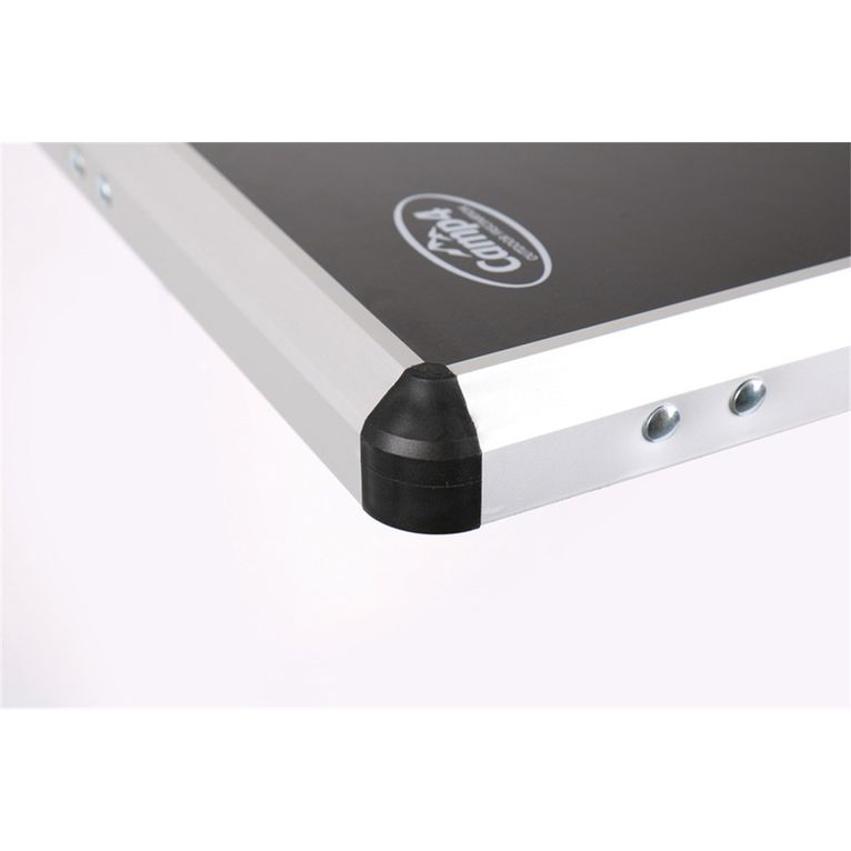 tavolo da campeggio tore 90x60x70 cm piano mdf nero