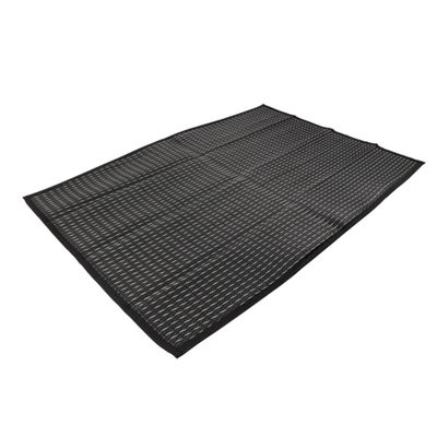 Tappeto per veranda Cloud nero 2,5x3 m in PP