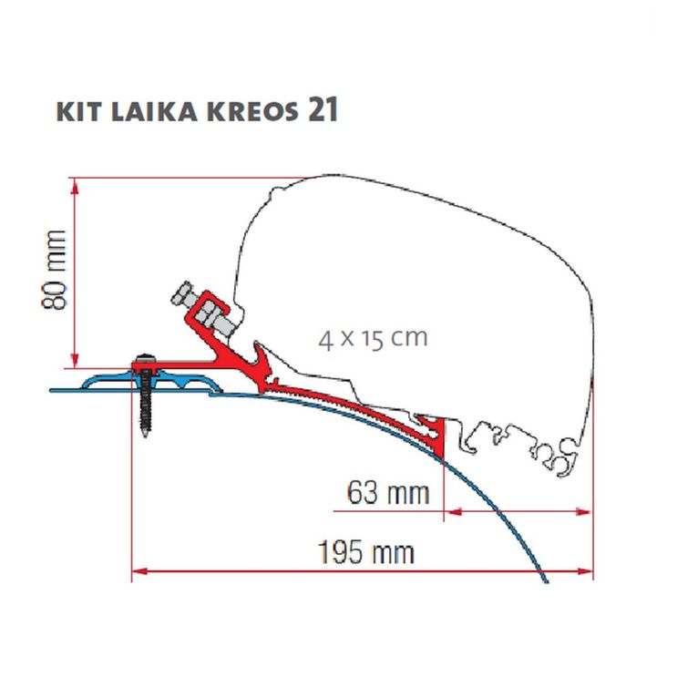 kit laika kreos per f80 > 2021 - fiamma