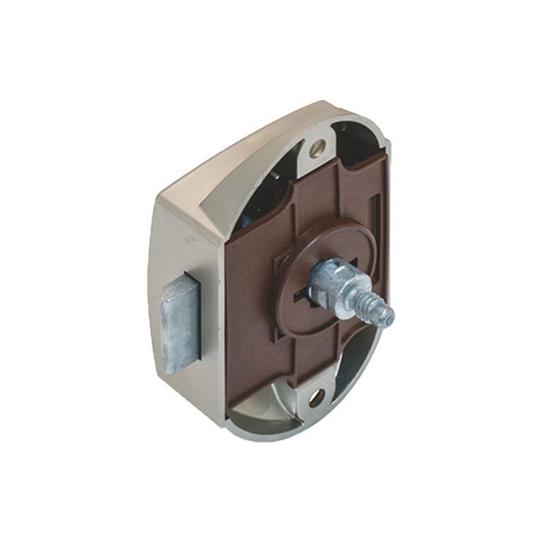 push-lock unilaterale - nichelato satinato