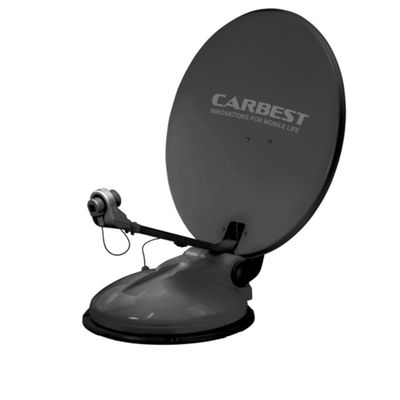 Antenna satellitare Travelsat 2 68 cm Astra grigio scuro