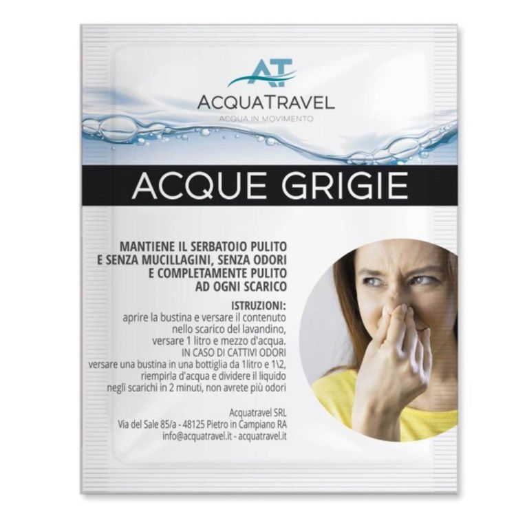 acque grigie monodose cf. 10 bustine - acquatravel