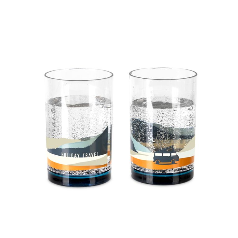 set 2 bicchieri spirit holiday travel, san
