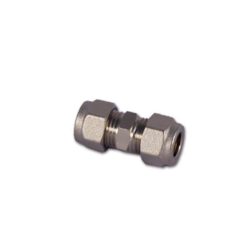 raccordo gas acciaio zincato • ø 10 mm