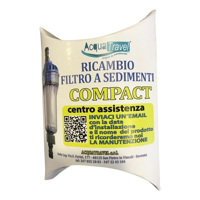 ricambio filtro a sedimenti compact