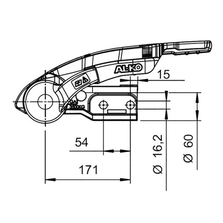 giunto aks3504 • portata 3500 kg