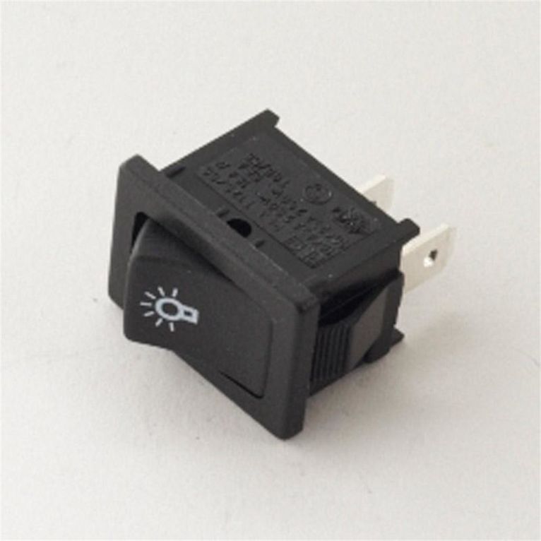 interruttore unip.nero x lampade 333 rif.687 - dometic