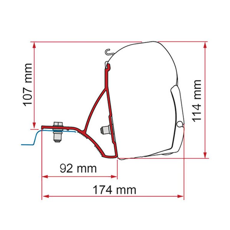 kit renault trafic >2015 - fiamma
