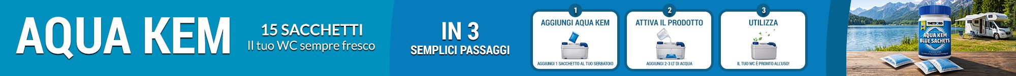 Disgregante WC Aqua Kem