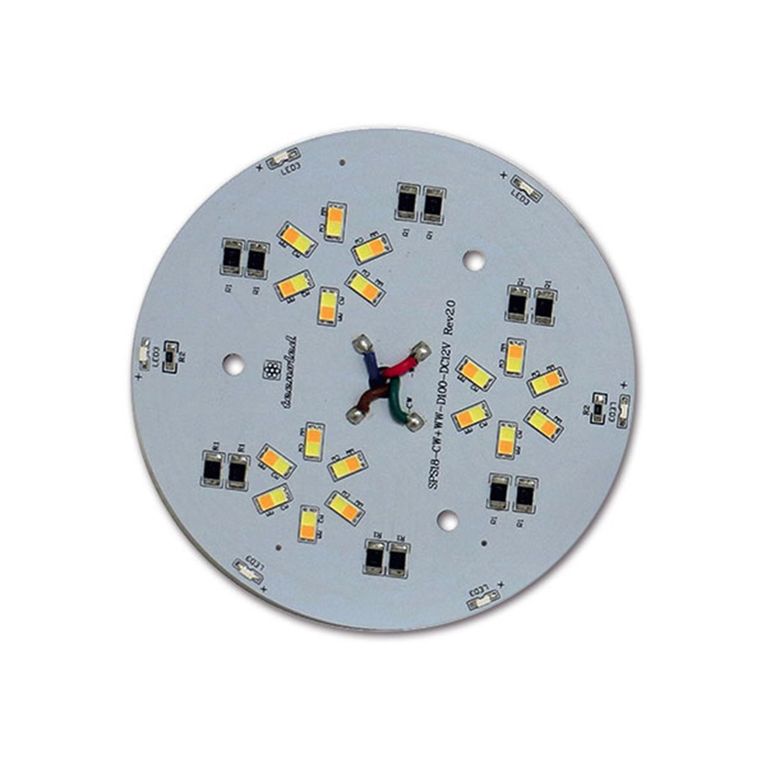 modulo circolare smd • 18 led • doppia luminosità • blis