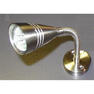 SPOT FLEXI CONICO LED 1W NICKEL SAT BLISTER