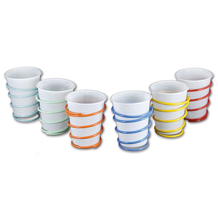 portabicchieri a spirale • 6 pz