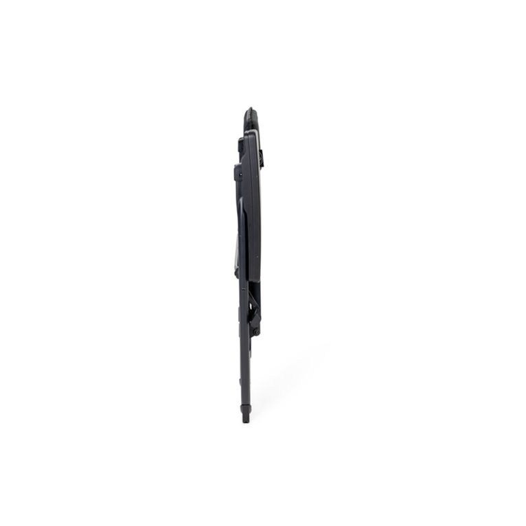 sedia pieghevole ferrara 2d mesh nera telaio alluminio