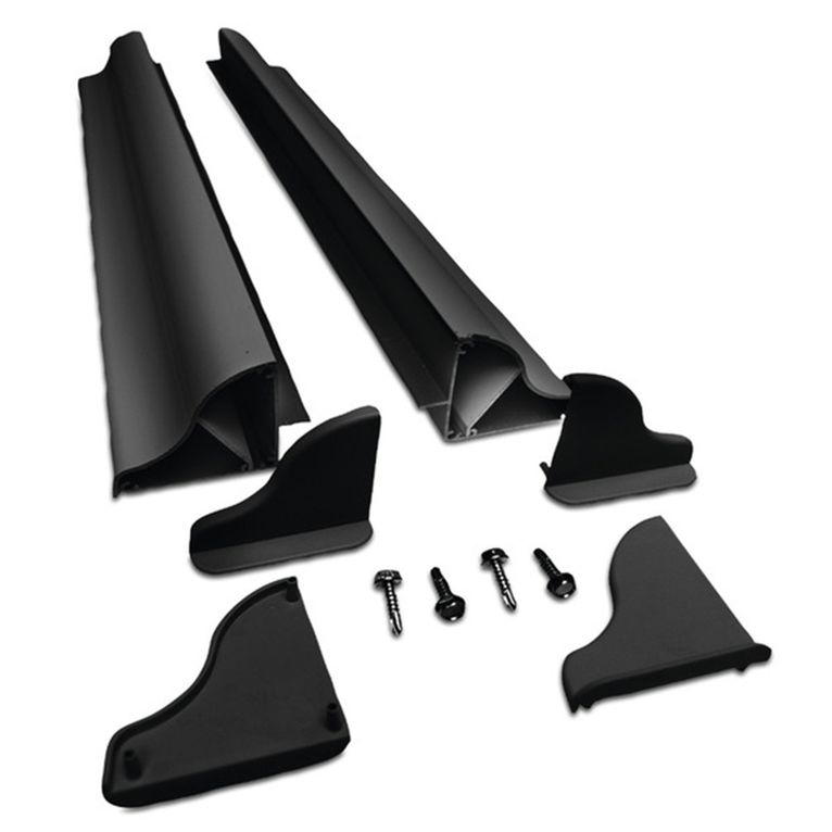 set spoiler per pannello solare fino a 770 mm nero