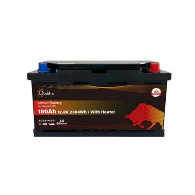 BATTERIA LITIO 180Ah 12,8V LiFePO4 BLUETOOTH-BMS SOTTOSE