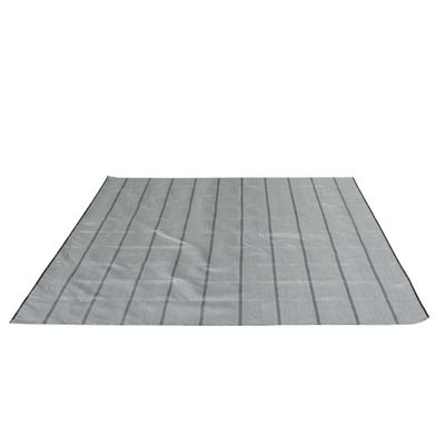 Tappeto per veranda Travley grigio 250x260 cm a righe