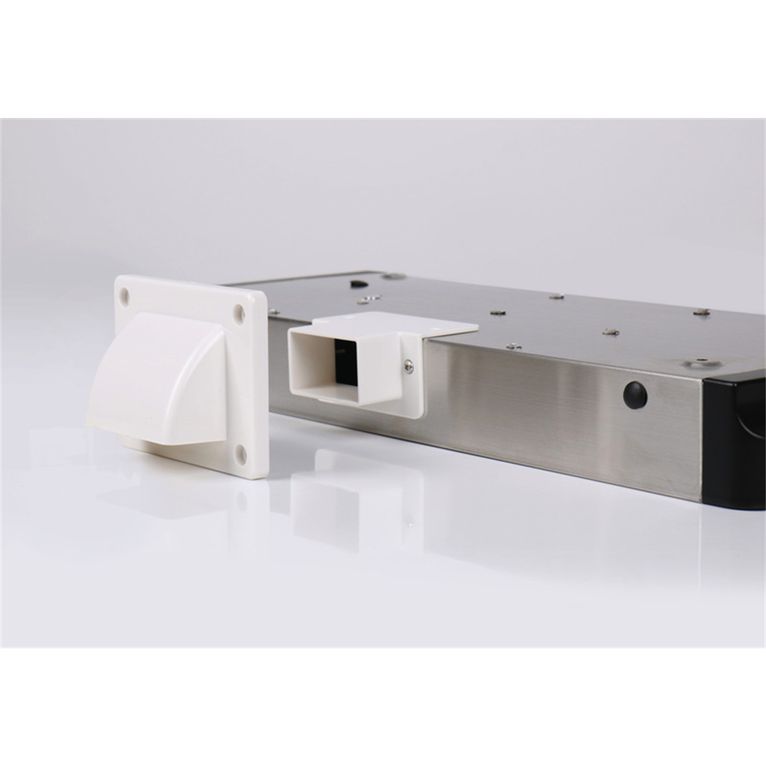 cappa aspirante 12 v 460x280x50 mm argento - carbest