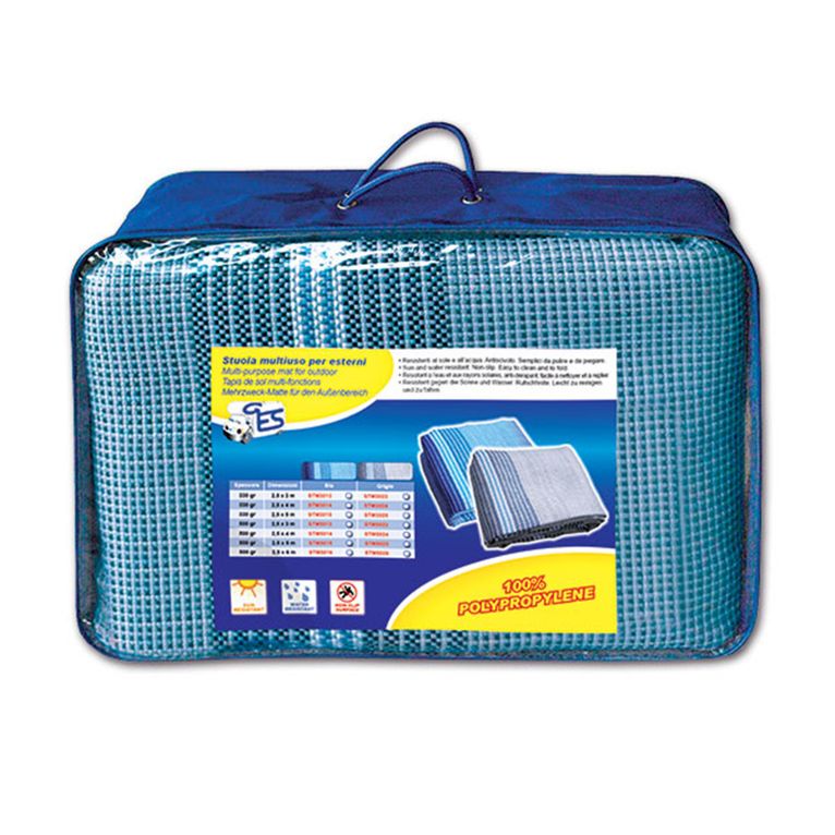stuoia blu chiaro 300 gr • 250 x 500 cm