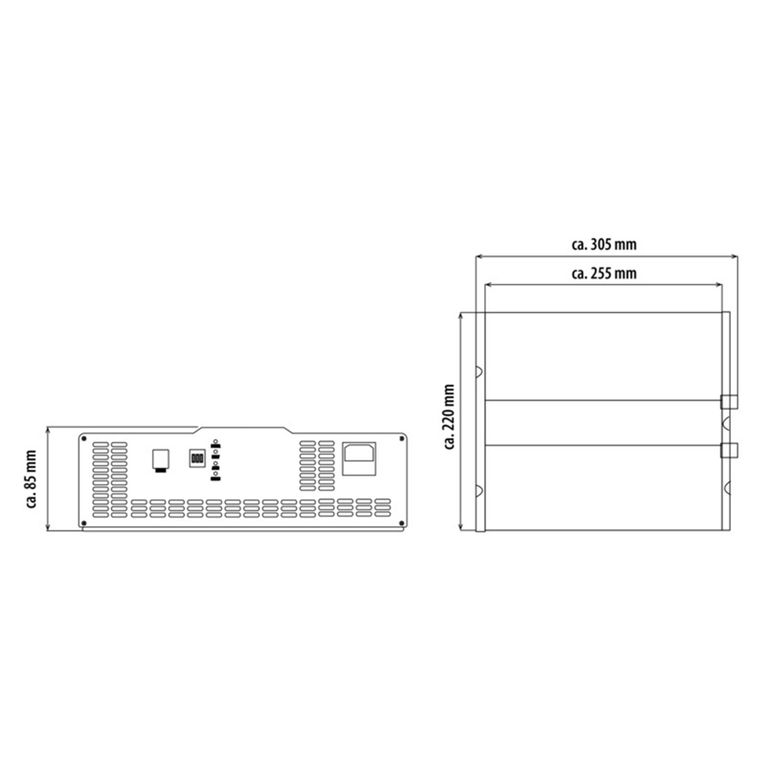 caricabatterie powerload charger 60a - carbest