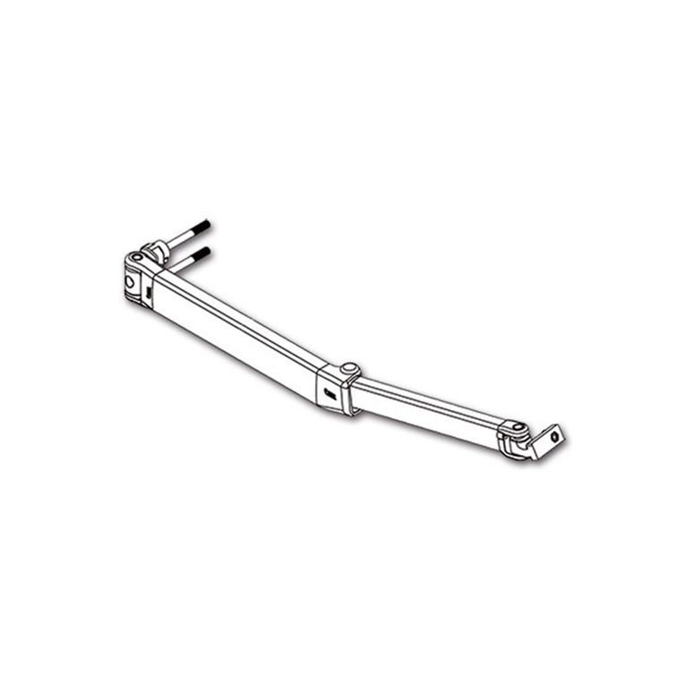 braccio destro f45 s - polar white - 250 cm