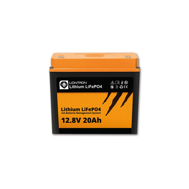 batteria liontron con bms • 12,8 v / 20 a