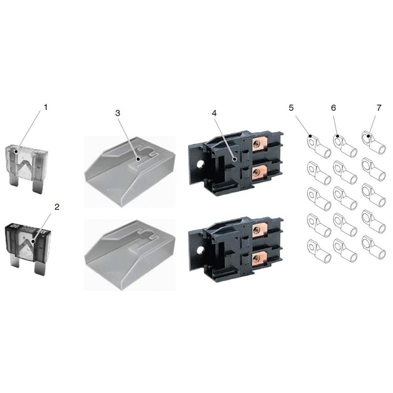 kit fusibili e terminali tbooster pro 1245 - telair