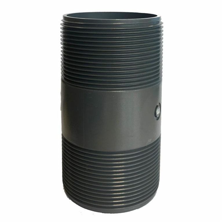 raccordo a doppio filetto 15 cm. - zadi