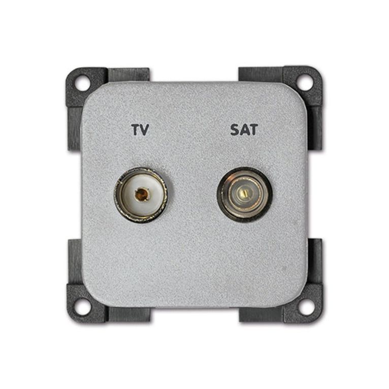 presa tv / sat • grigio chiaro