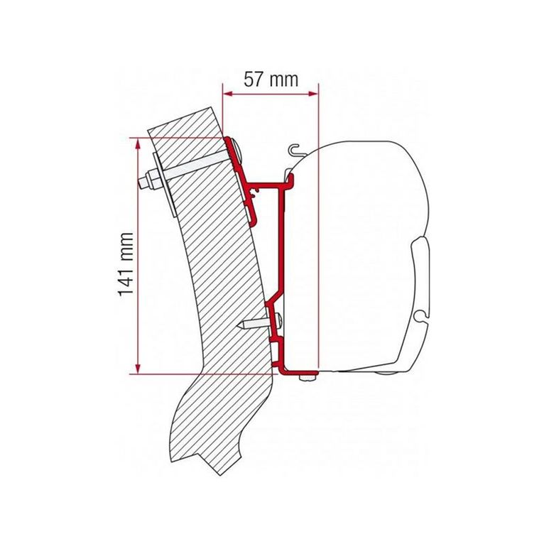 adapter wingamm oasi230 - fiamma