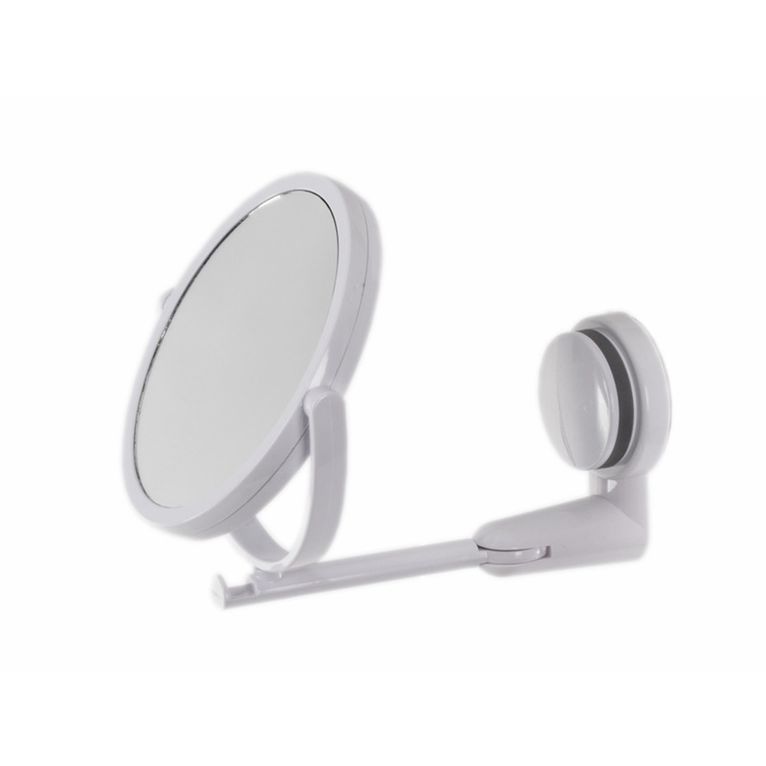 specchio rotondo con ventosa ø15 cm, max 2 kg - camp4