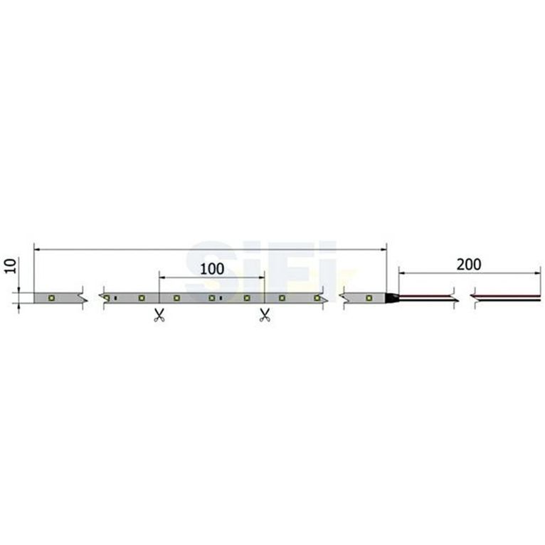 strip gs 5050rgb 12v 30led/m ip65 - ofolux