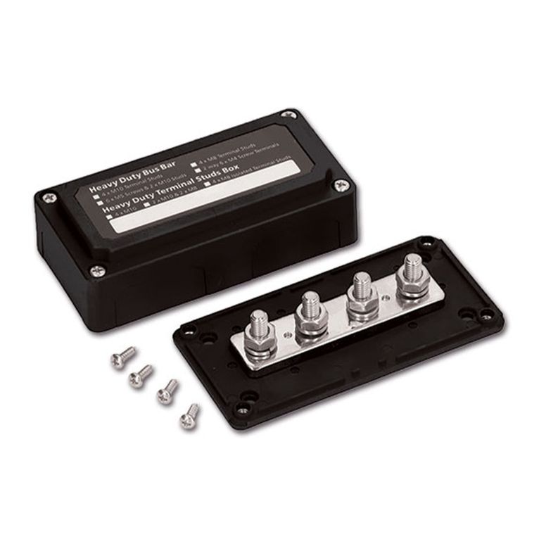 barra di connessione m8 nera - 300 a / 48 v