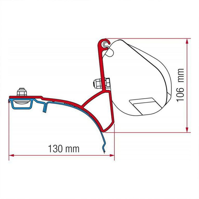 kit f35 pro vw t5/t6 multivan/transporter dal 2003