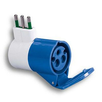ADATTATORE SEMPLICE 16A 250V - Fanton 95065