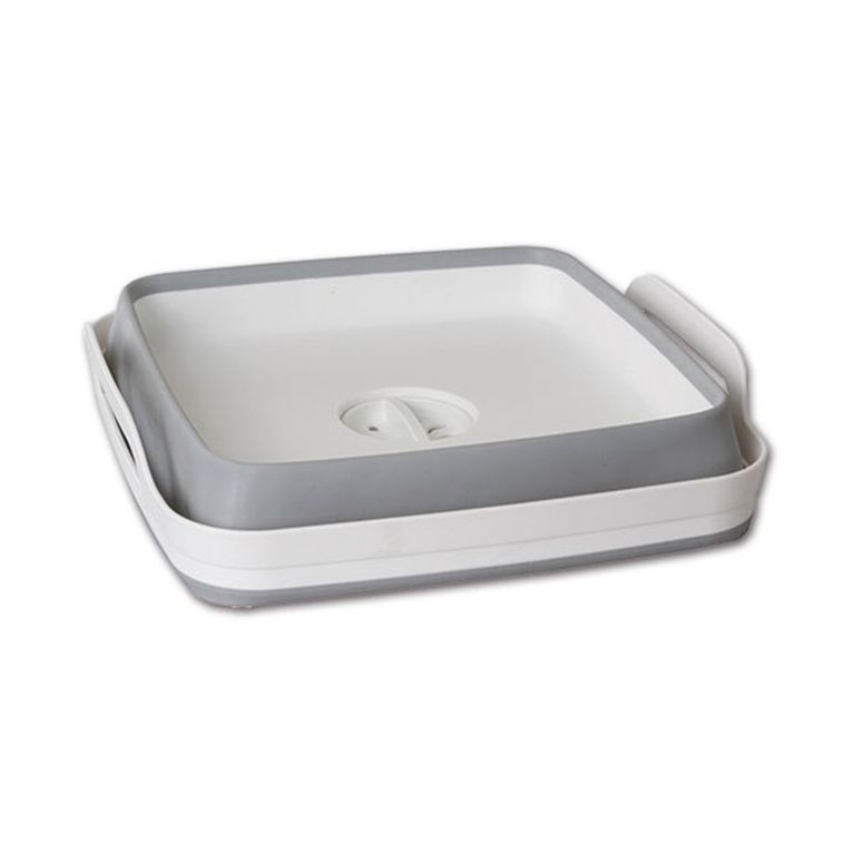 secchio portastoviglie collassabile con tappo