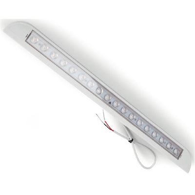 Lampada veranda LED bianca IP67 3000K 18 LED 480 mm
