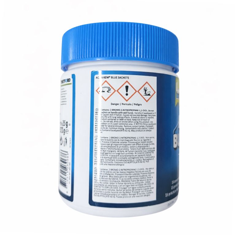 aqua kem blue sachets da 15 sacchetti disgregante