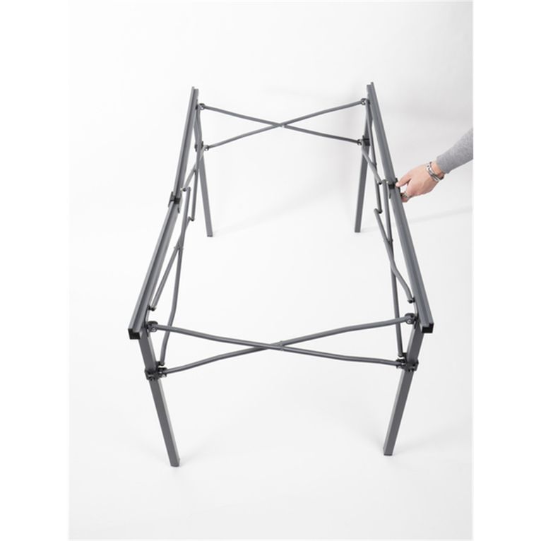 tavolo da campeggio rauma ii 119x70 cm antracite - camp4