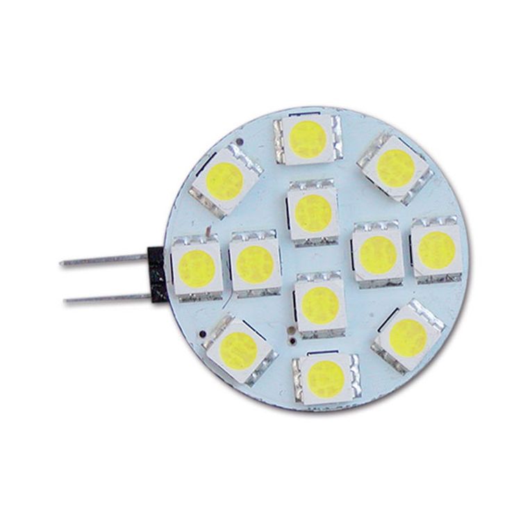 lampadina g4 - 12 led - bianca calda