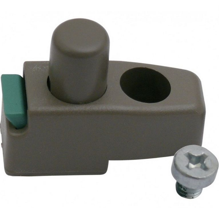 fermo porta cpl.nero/grigio per rm4