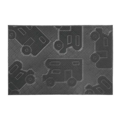 CAMPER MAT - ZERBINO 25X50 NERO CF.PZ: 5 - Arisol