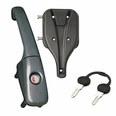 Serratura Basic Nera Apertura Sx con Rotore e Coppia Chi