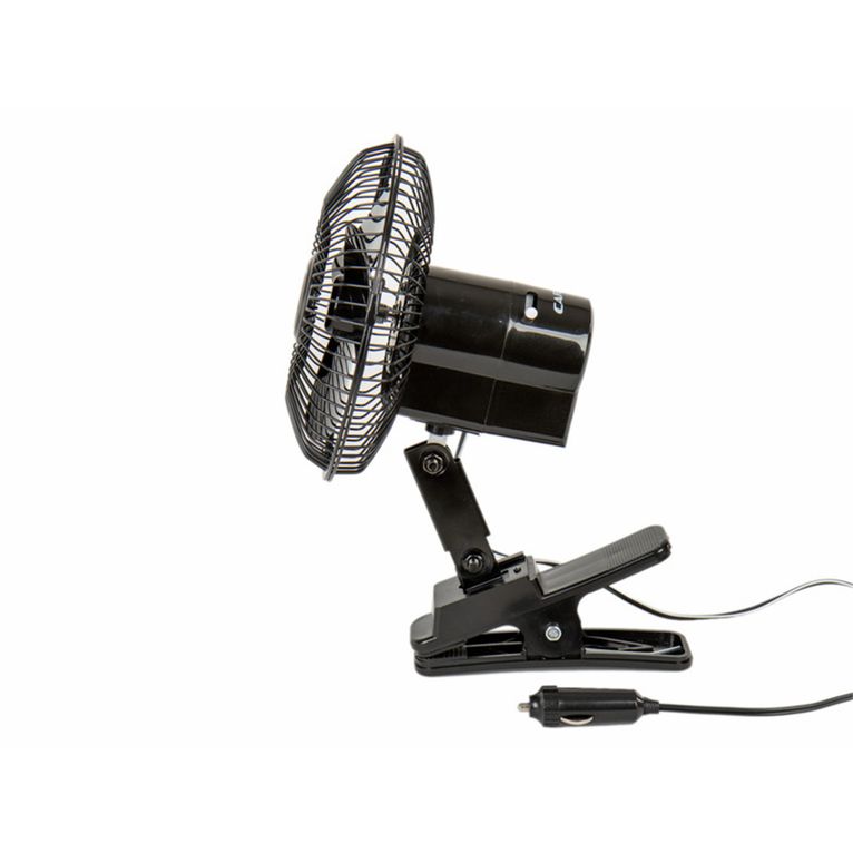 ventilatore oscillante con clip 12 v 10 w - carbest