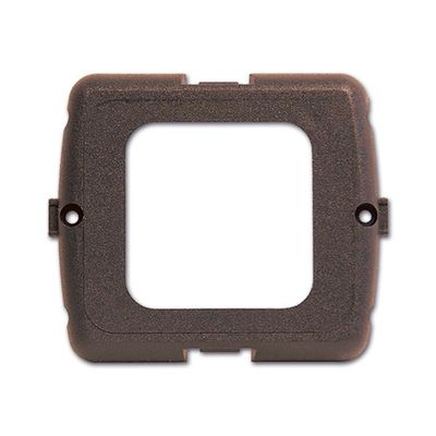 Placca supporto 1 modulo • marrone