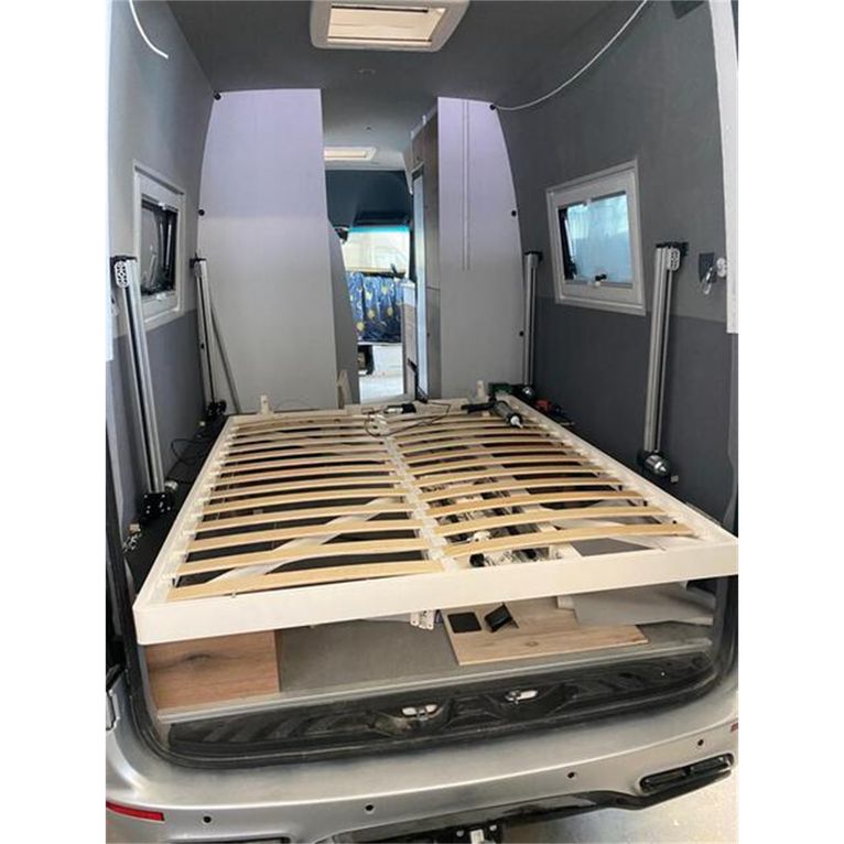letto basculante elettrico in alluminio, kit completo