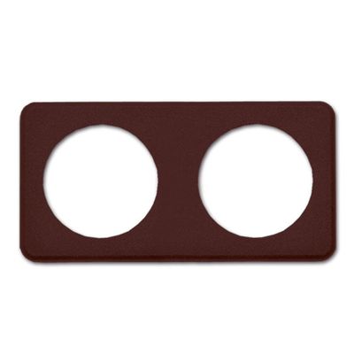 Cornice doppia • marrone