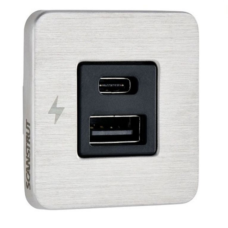 presa usb-c doppia 12/24vdc a giorn