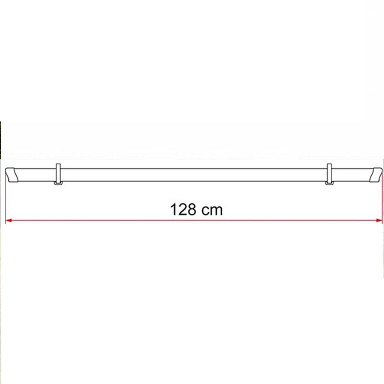 fiamma rail quick 128 black 2 – binario portabici