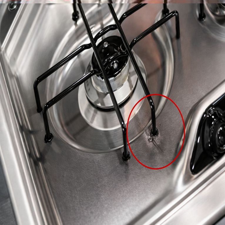 boccola gomma per griglia 4 pz