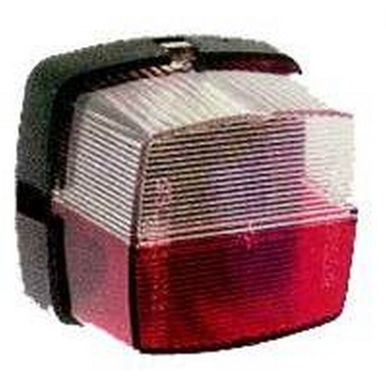 luce ingombro quadr. bianco/rosso blister